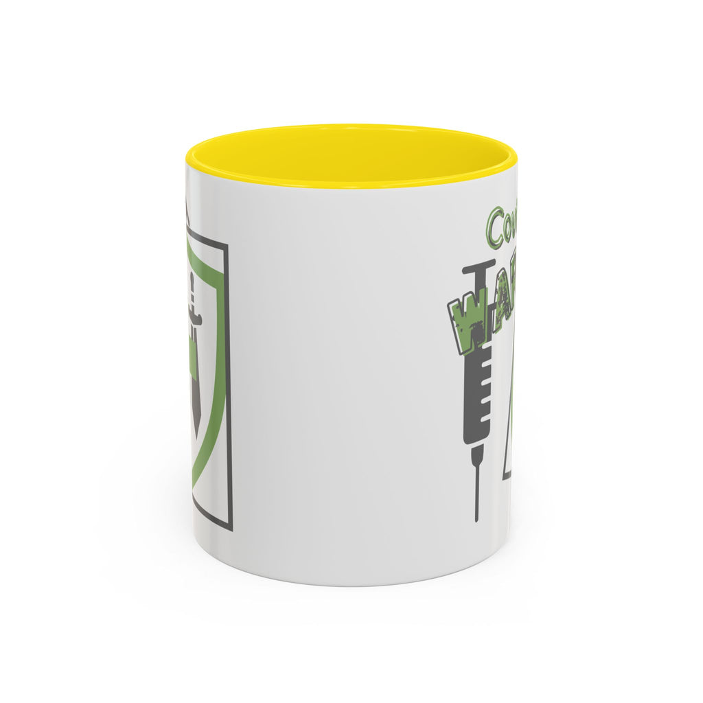 COVID Warrior Coffee Mug |Medical Staff Accent Mug 11/15 oz | Hospital Work Cup |
