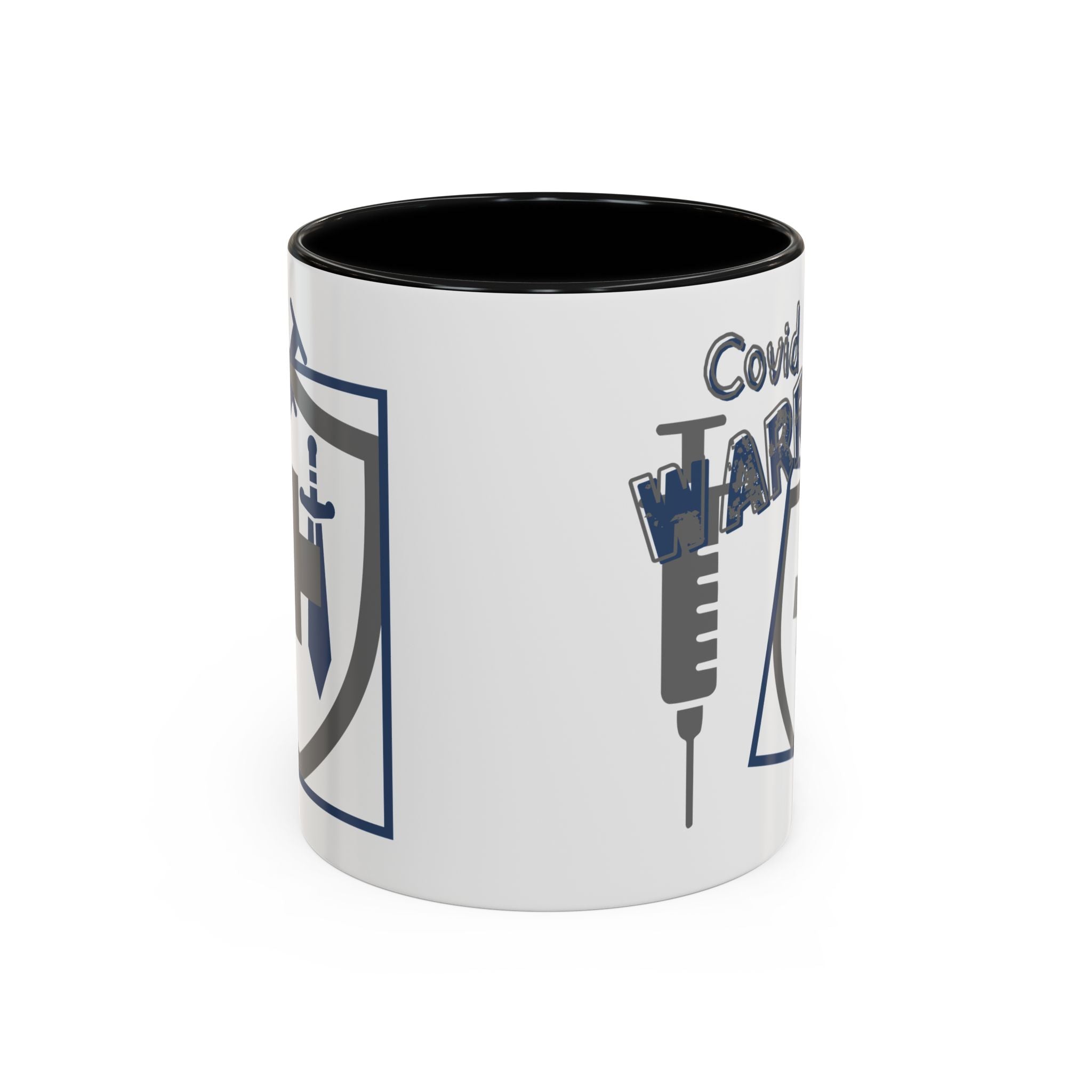COVID Warrior Coffee Mug | Medical Staff Accent Mug 11/15oz | Work Cup For Frontline Workers |