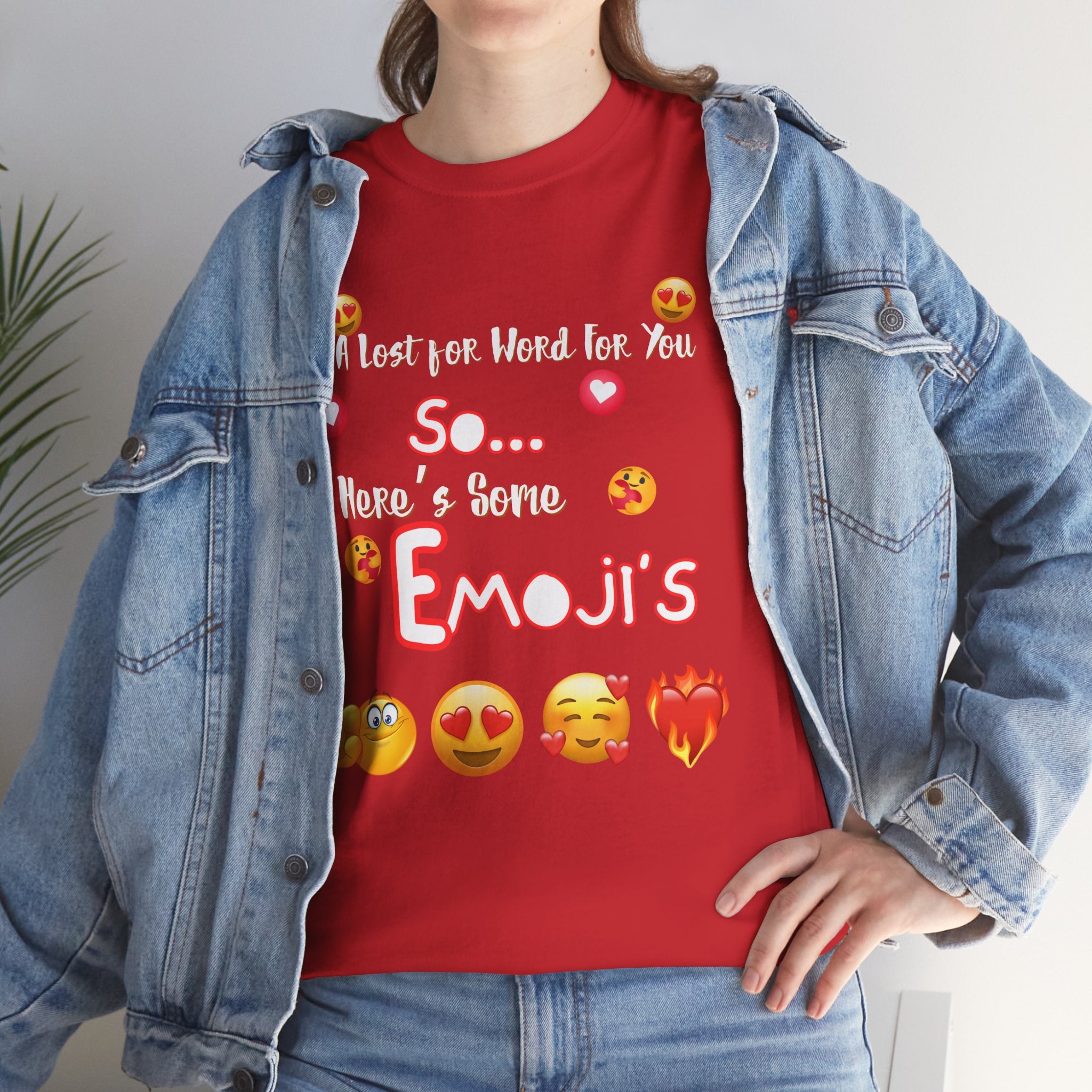 Valentine's Day Love Emoji T-Shirt | Valentine T-shirt | Emoji t-shirt |