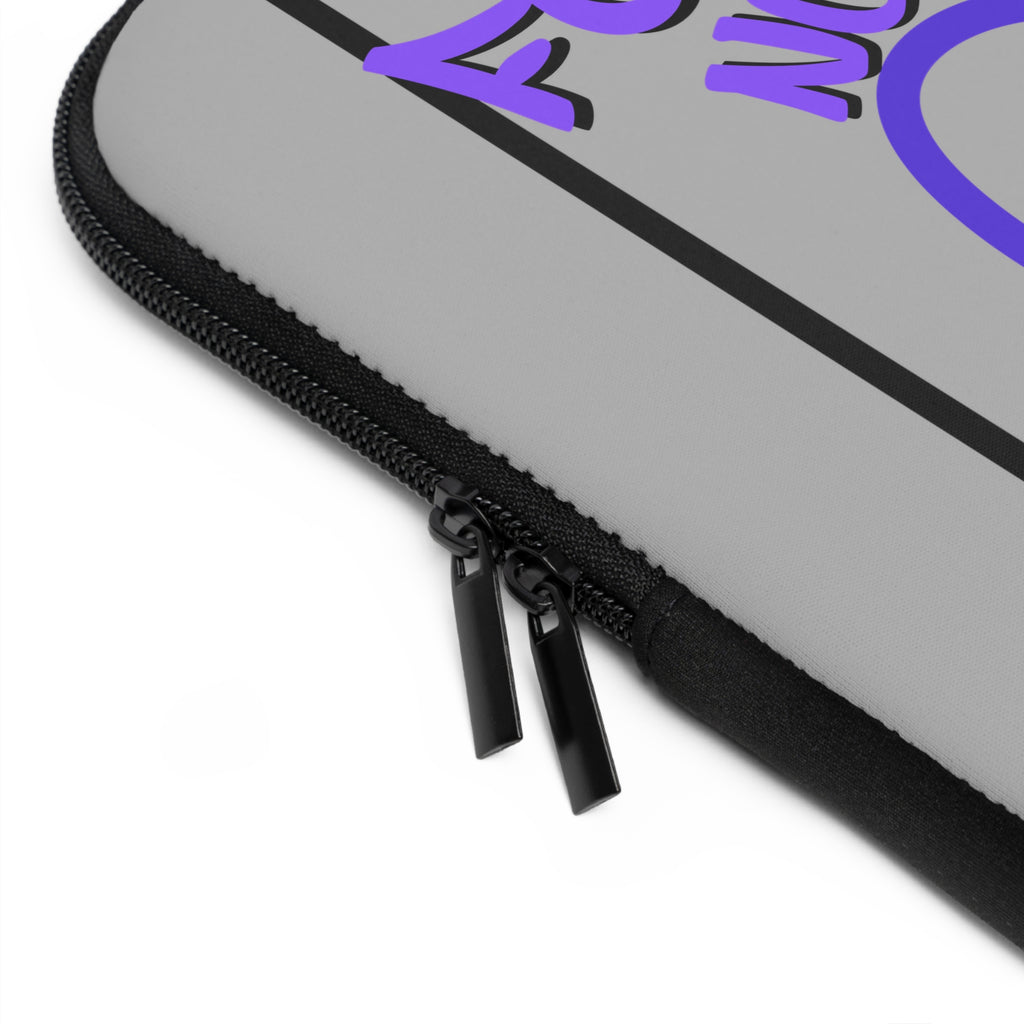 Foxxy Nurse Laptop Sleeve(Purple|Grey|)|Laptop/Tablet Case for Nurses & Doctors| Tablet Sleeve For Medical Workers |Medical Symbol Protective Case for Nurses & EMTs