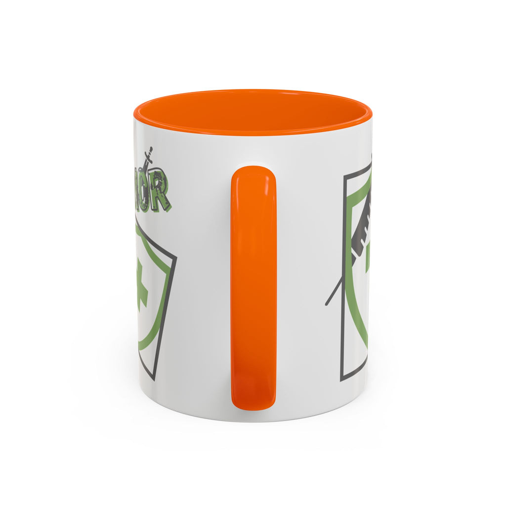 COVID Warrior Coffee Mug |Medical Staff Accent Mug 11/15 oz | Hospital Work Cup |