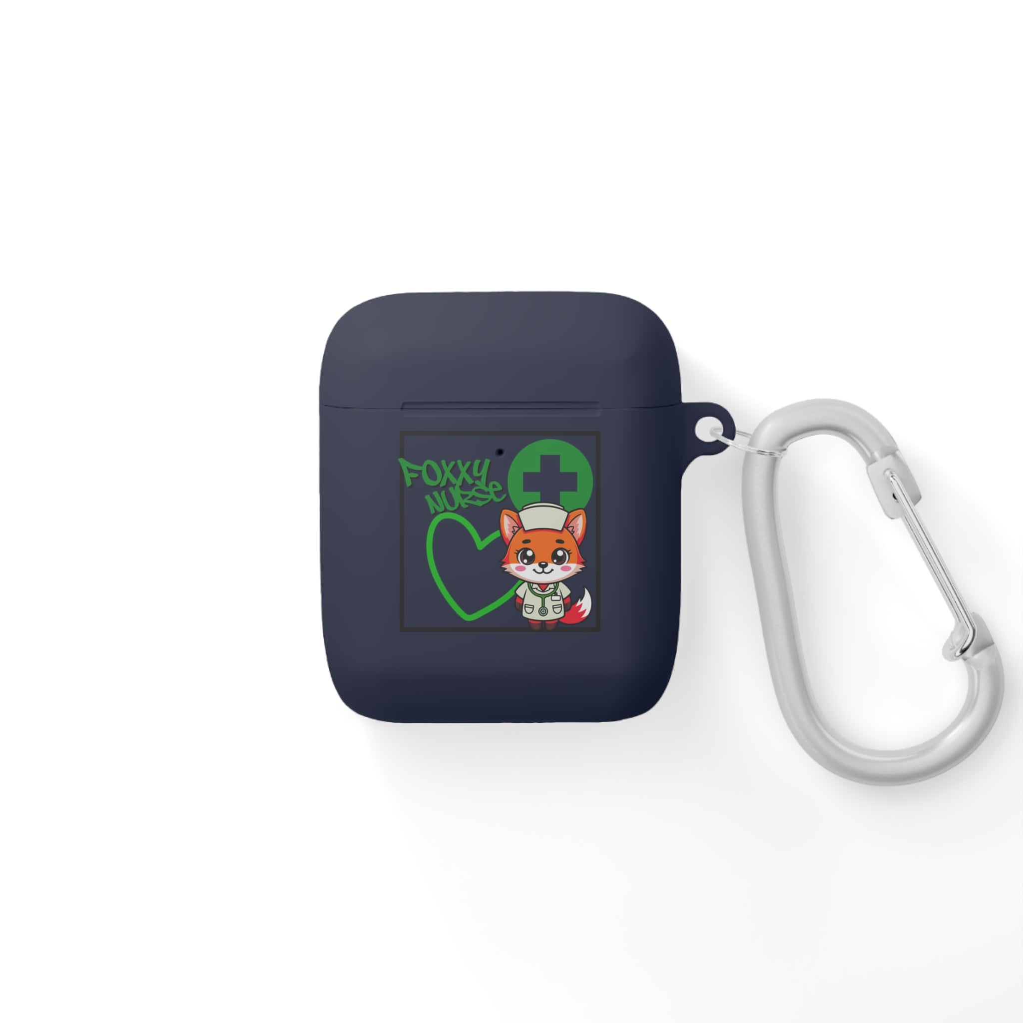 Foxxy Nurse AirPods/Pro Case(Green)| Nurse EMT Cute Protective AirPodss Cover | Cute Nurse AirPods |