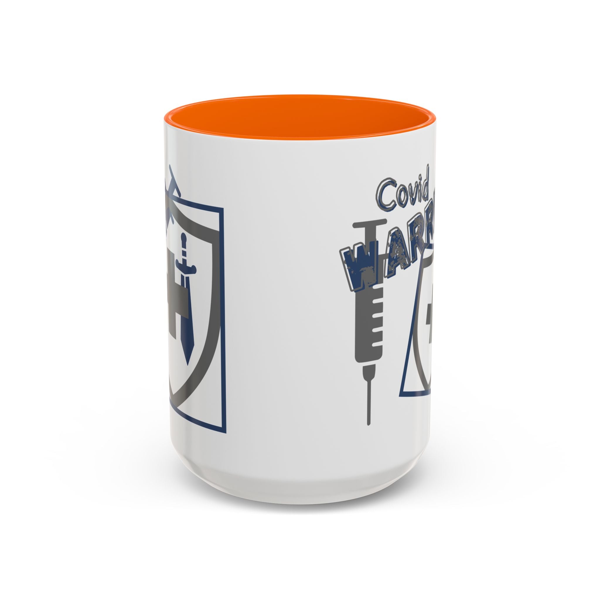 COVID Warrior Coffee Mug | Medical Staff Accent Mug 11/15oz | Work Cup For Frontline Workers |