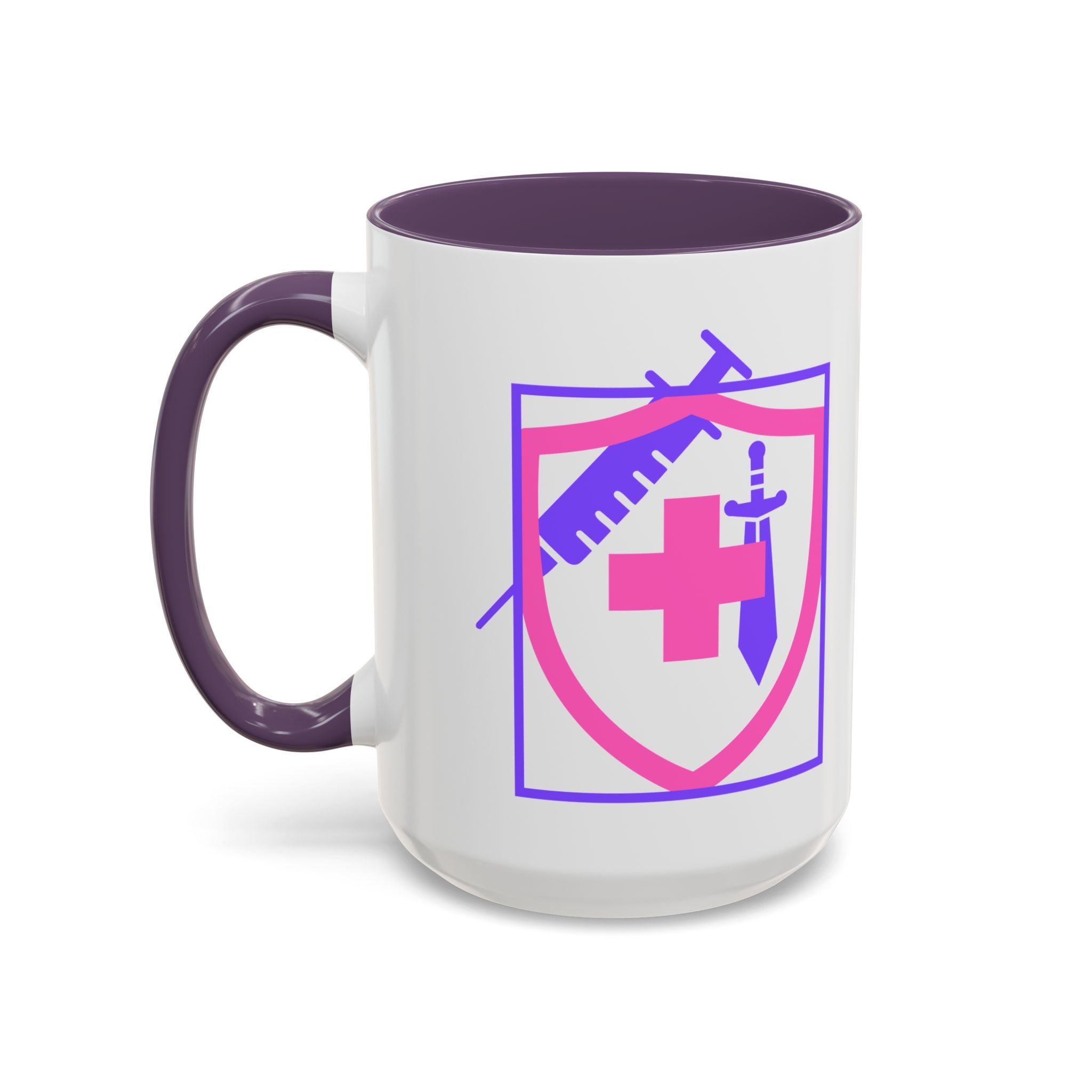 COVID Warrior Coffee Mug |  Accent Mug For Medical Staff | Work Cup for Nurses| Medical Work Mug |