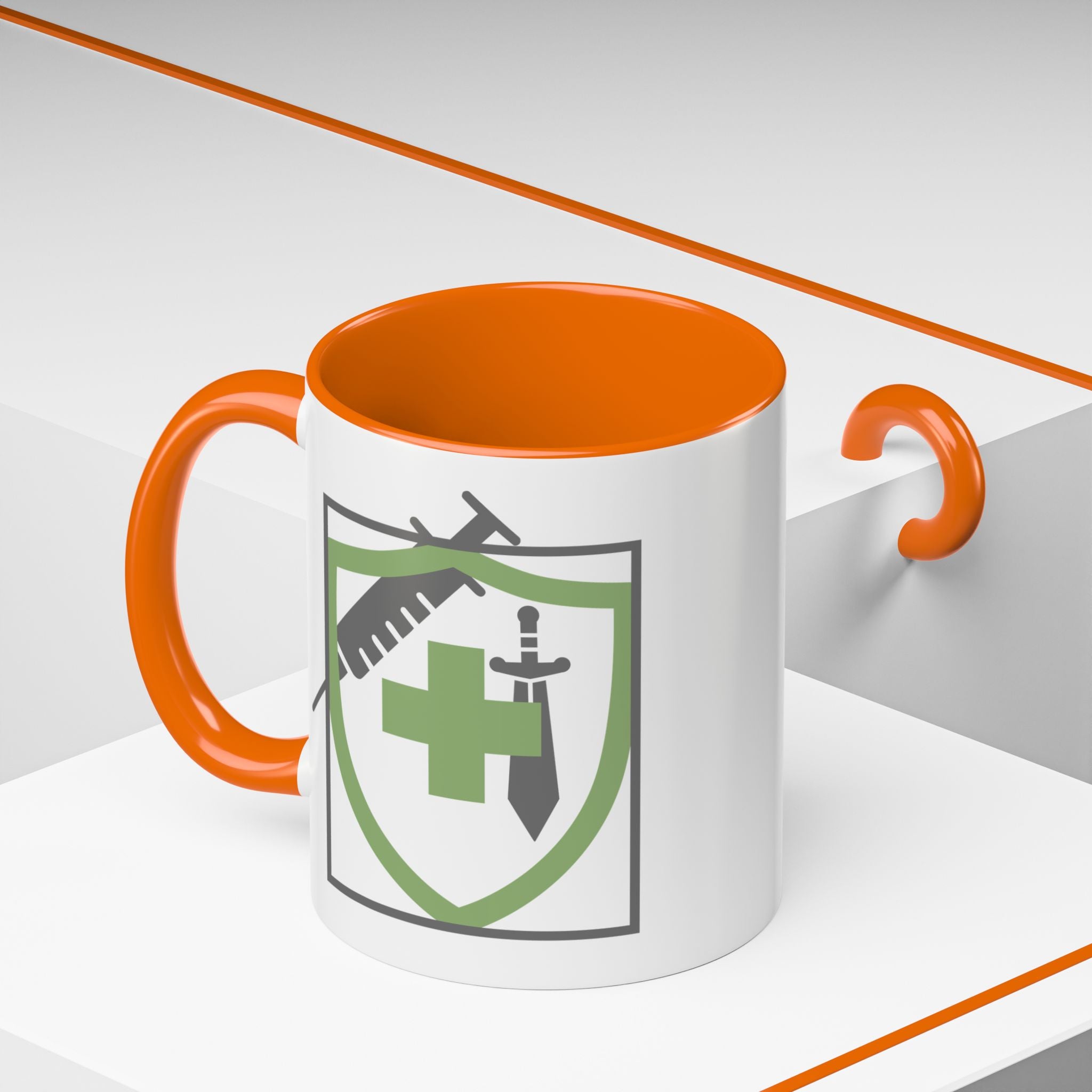 COVID Warrior Coffee Mug |Medical Staff Accent Mug 11/15 oz | Hospital Work Cup |