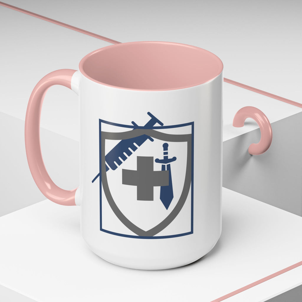 COVID Warrior Coffee Mug | Medical Staff Accent Mug 11/15oz | Work Cup For Frontline Workers |