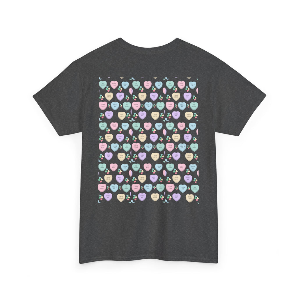 Candy Kisses Valentine's Day T Shirt | Heart T Shirt | Candy Heart Shirt | Valentines Tee