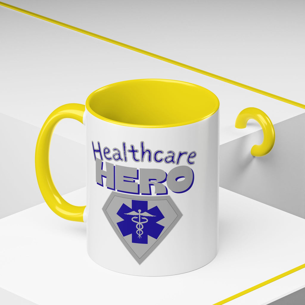Healthcare Hero Coffee Mug | EMS Accent Mug (11/15oz)| Work Mug For Medical Workers|