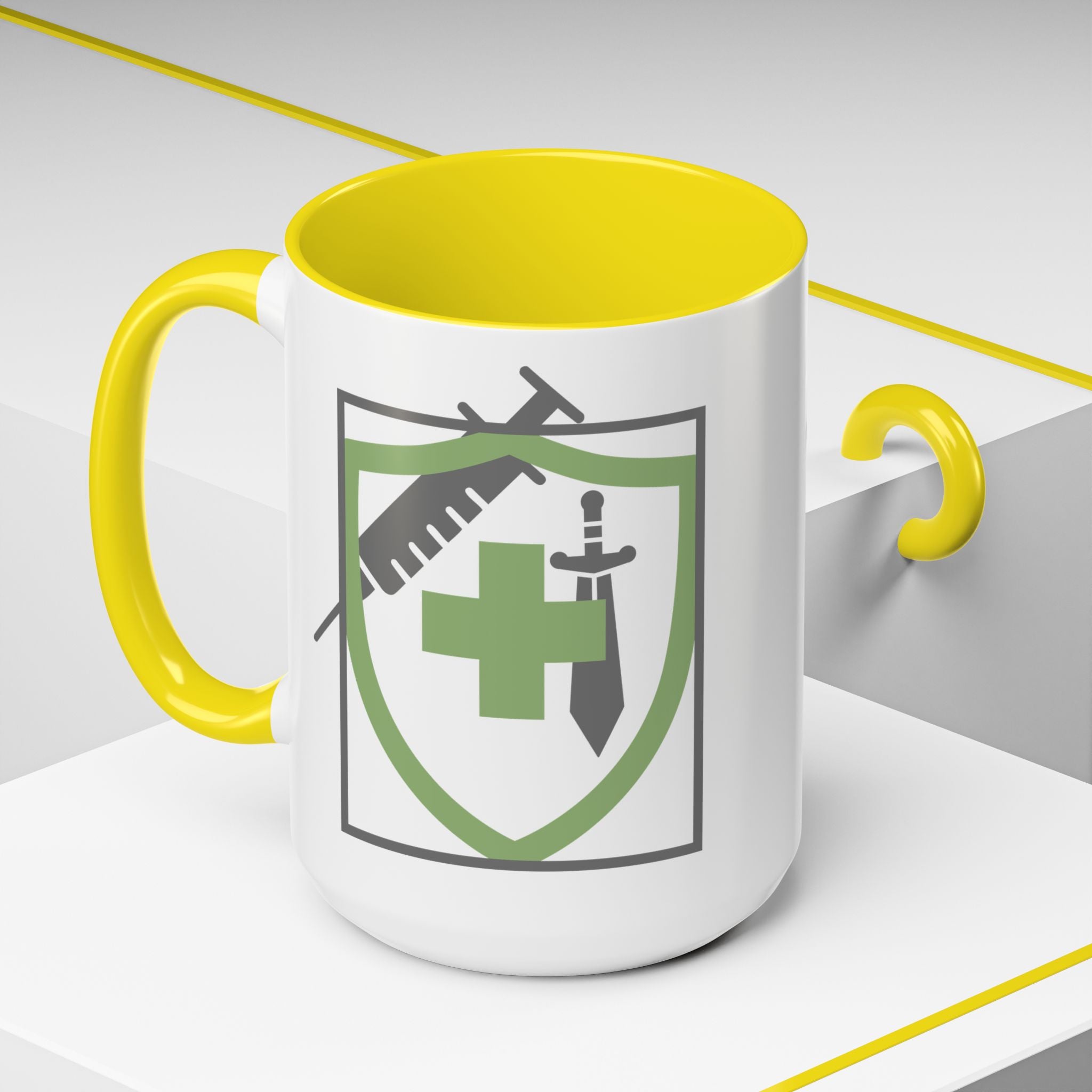 COVID Warrior Coffee Mug |Medical Staff Accent Mug 11/15 oz | Hospital Work Cup |