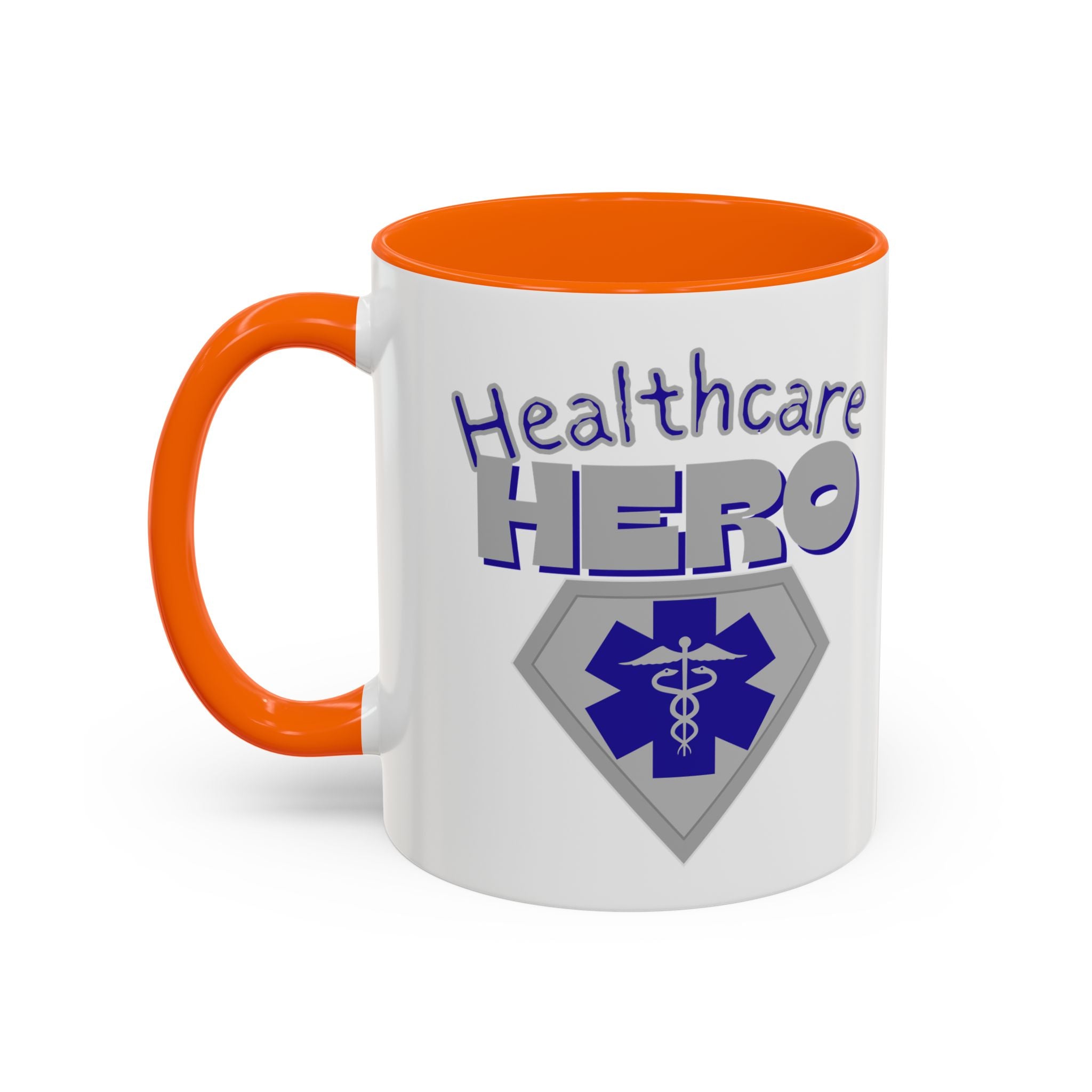 Healthcare Hero Coffee Mug | EMS Accent Mug (11/15oz)| Work Mug For Medical Workers|