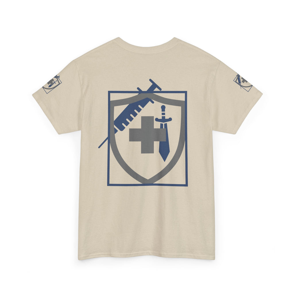 COVID Warrior Nurse & EMS T-Shirt(Blue|Grey) | Medical Staff Tribute Tee | EMS Casual Tee |