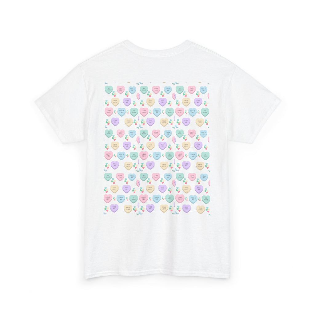 Candy Kisses Valentine's Day T Shirt | Heart T Shirt | Candy Heart Shirt | Valentines Tee