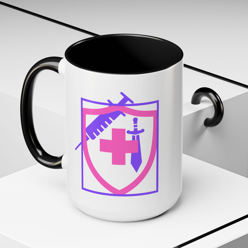COVID Warrior Coffee Mug |  Accent Mug For Medical Staff | Work Cup for Nurses| Medical Work Mug |