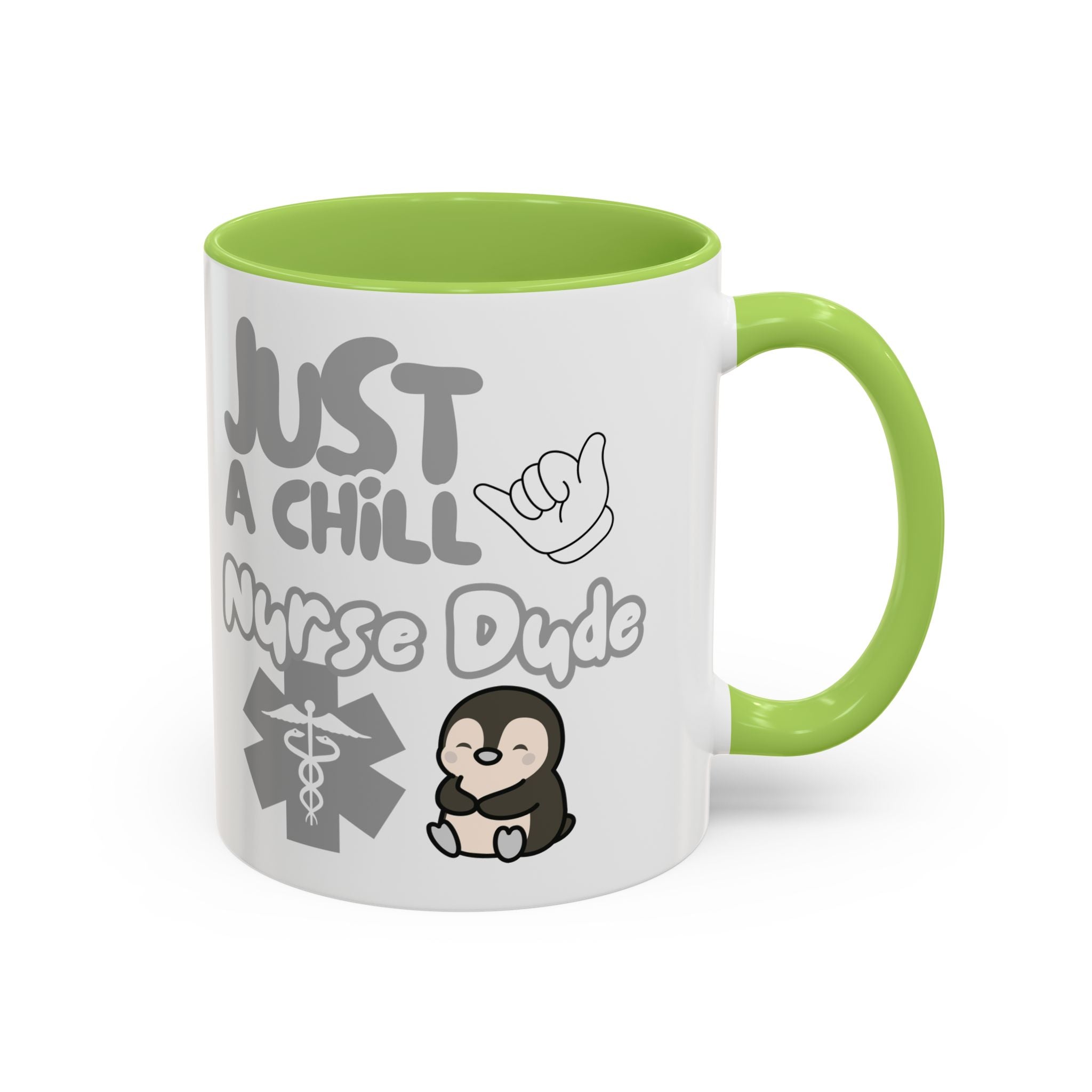 Chill Nurse Dude Insulated Medical Travel Mug 11/15oz(Grey|White)Travel Mug For Medical Professionals| Healthcare Travel Cup For Men|