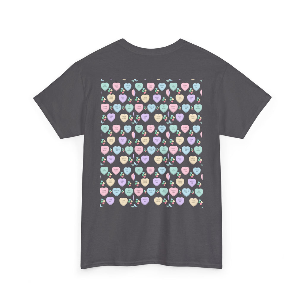Candy Kisses Valentine's Day T Shirt | Heart T Shirt | Candy Heart Shirt | Valentines Tee