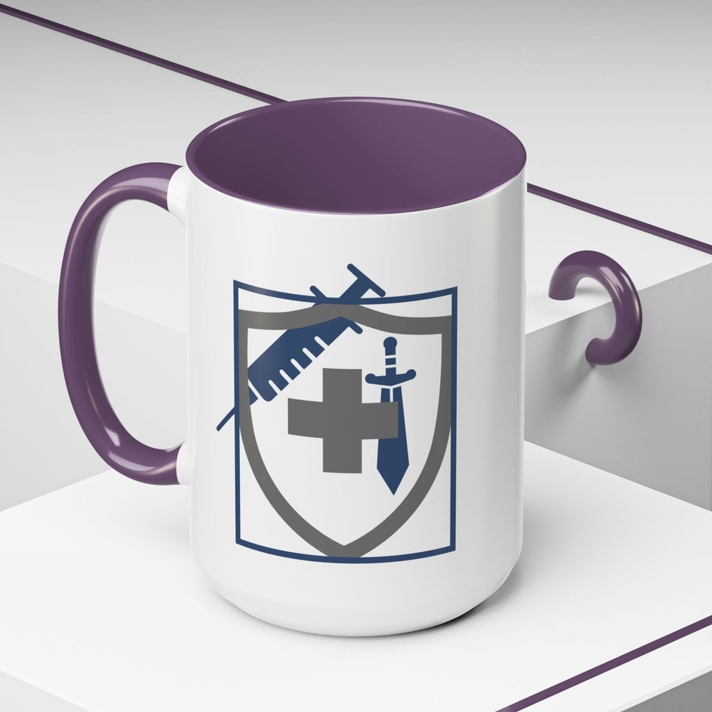 COVID Warrior Coffee Mug | Medical Staff Accent Mug 11/15oz | Work Cup For Frontline Workers |