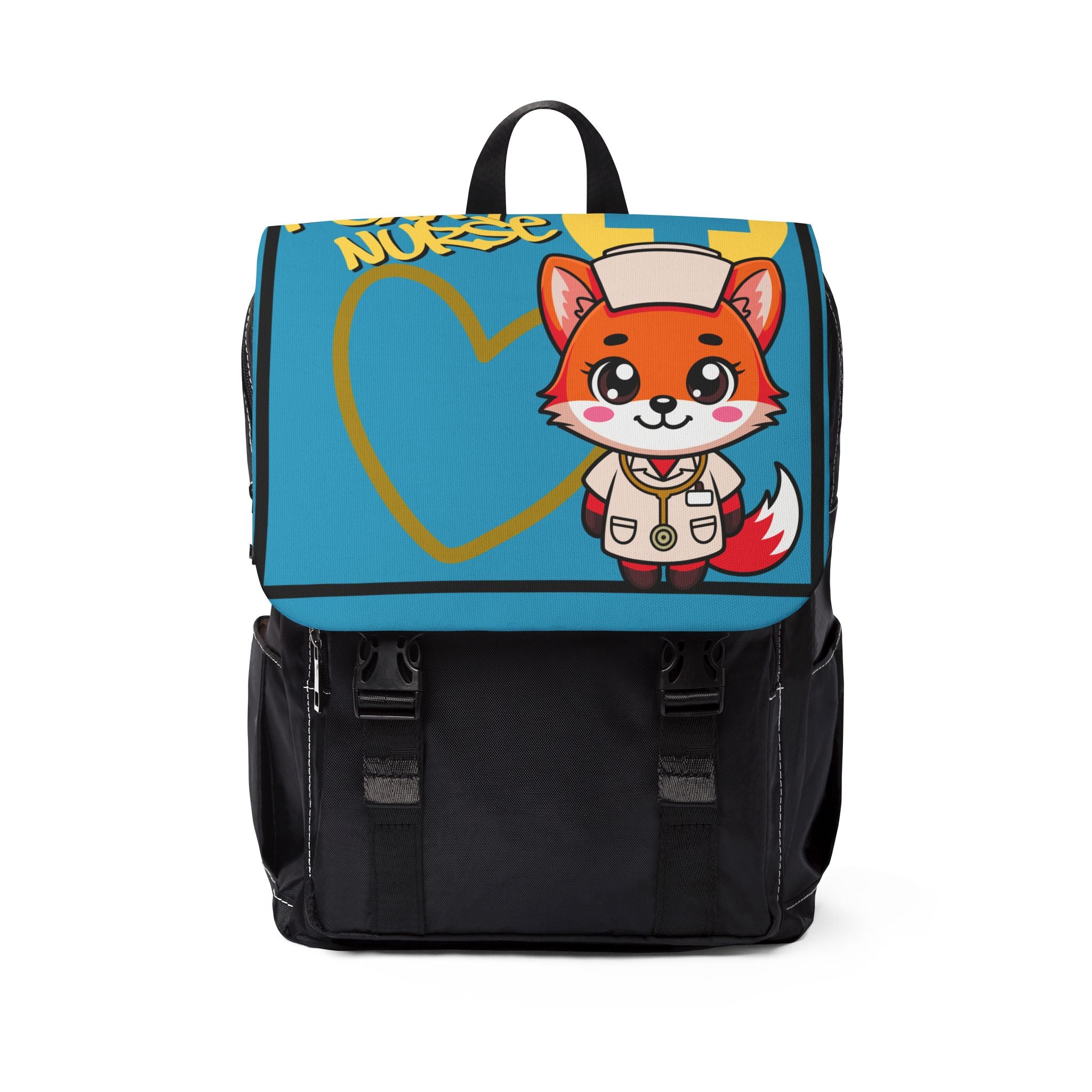 Foxxy Nurse Backpack(Yellow||Turquoise) | Cute Medical Staff Shoulder Bag | Cute Nurse Backpack |