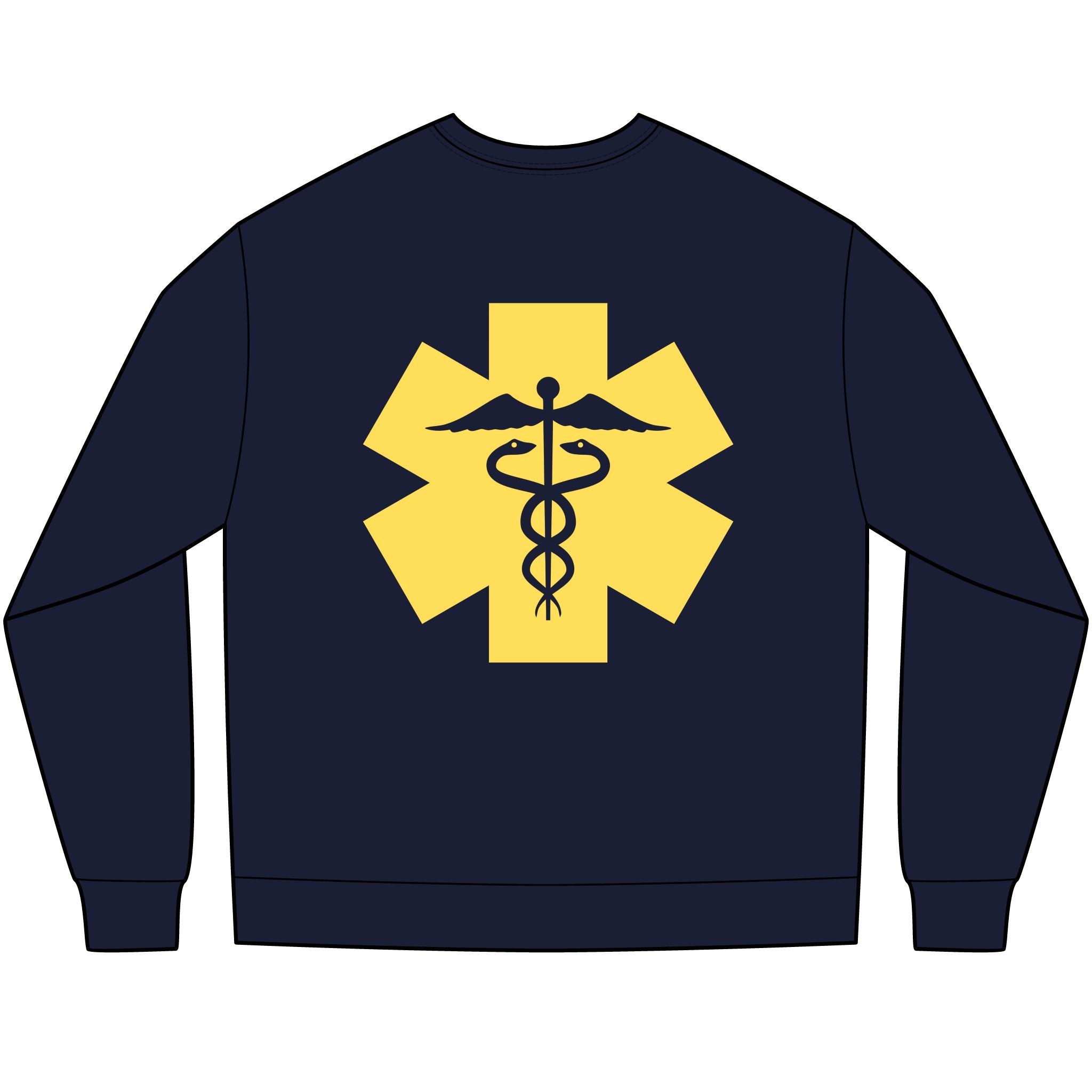 Foxy Nurse Long Sleeve Tee(Yellow) | Cute Medical Nurse Shirt | Funny Nurse Shirt | Animal Lovers Medical Shirt |