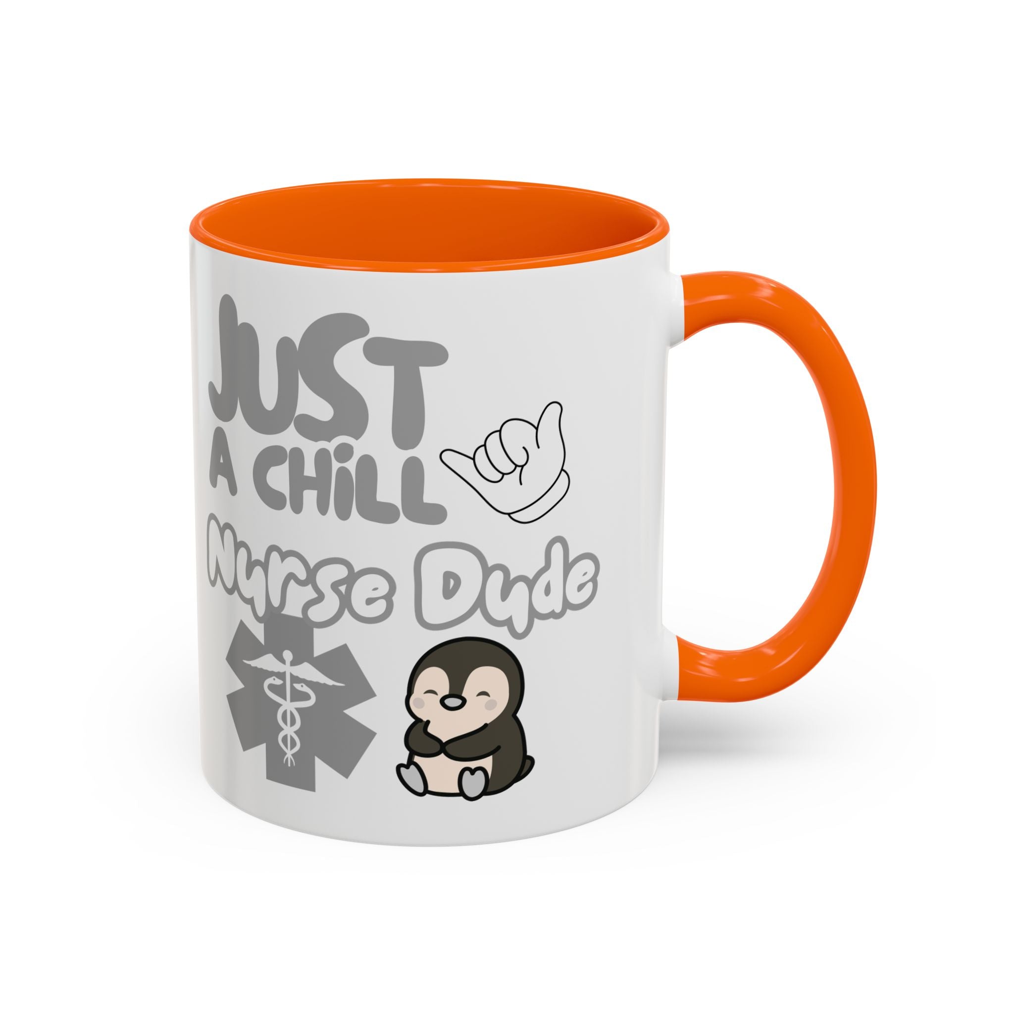 Chill Nurse Dude Insulated Medical Travel Mug 11/15oz(Grey|White)Travel Mug For Medical Professionals| Healthcare Travel Cup For Men|