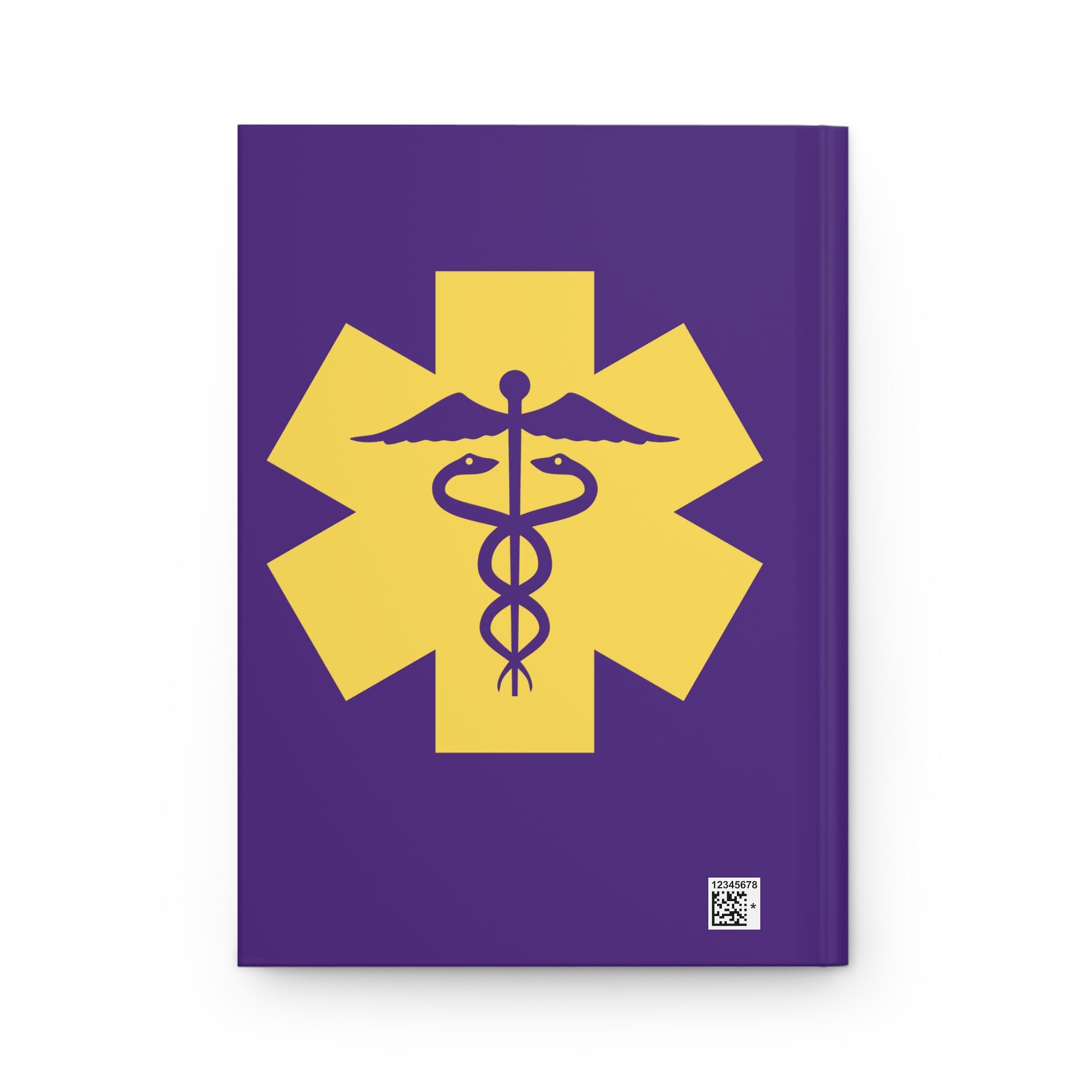 Foxxy Nurse Hardcover Journal (Yellow|Purple) | Cute Nurse Fox Medical Notebook | Cute Medical Journal |
