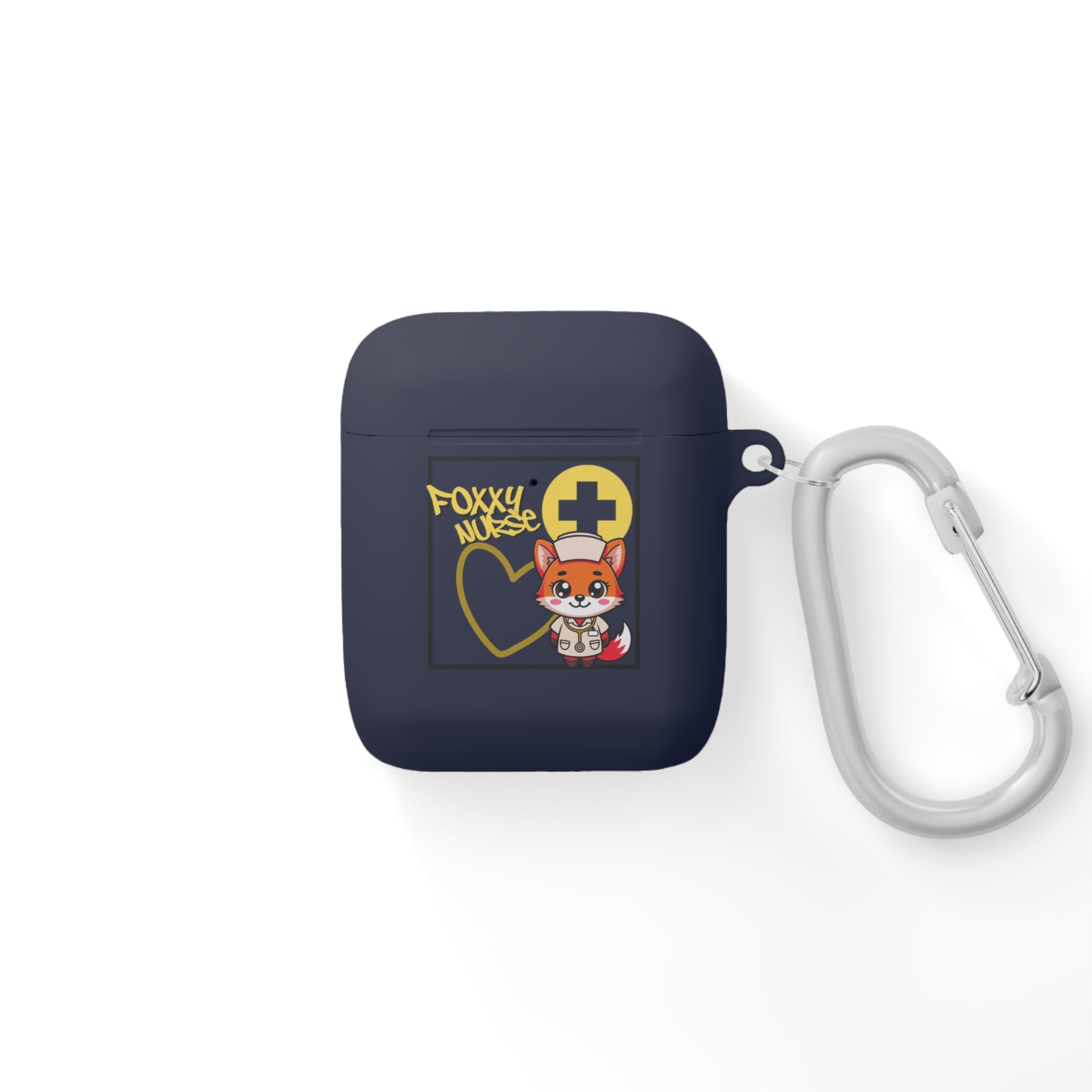 Foxxy Nurse AirPods/Pro Case(Yellow)| Nurse EMT Cute Protective AirPodss Cover | Cute Nurse AirPods |