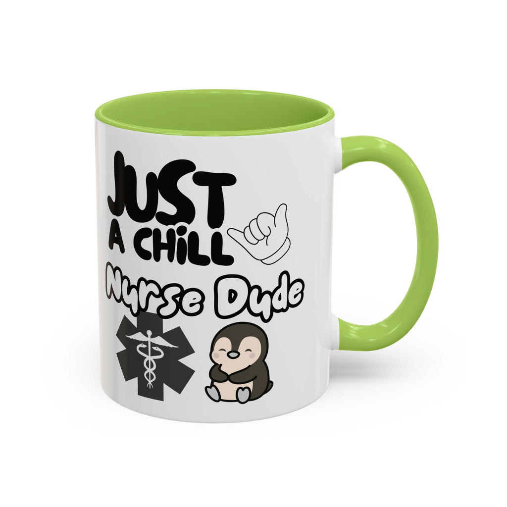 Chill Nurse Dude Insulated Medical Travel Mug 11/15oz(Black|White)Travel Mug For Medical Professionals| Healthcare Travel Cup For Men|