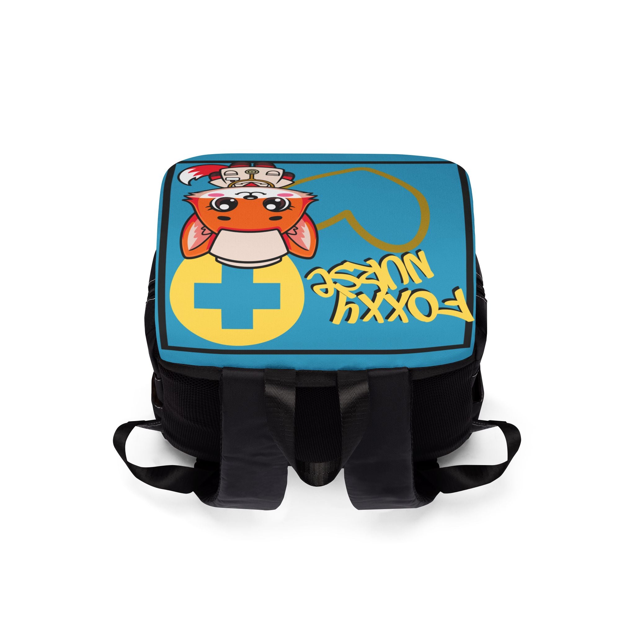 Foxxy Nurse Backpack(Yellow||Turquoise) | Cute Medical Staff Shoulder Bag | Cute Nurse Backpack |