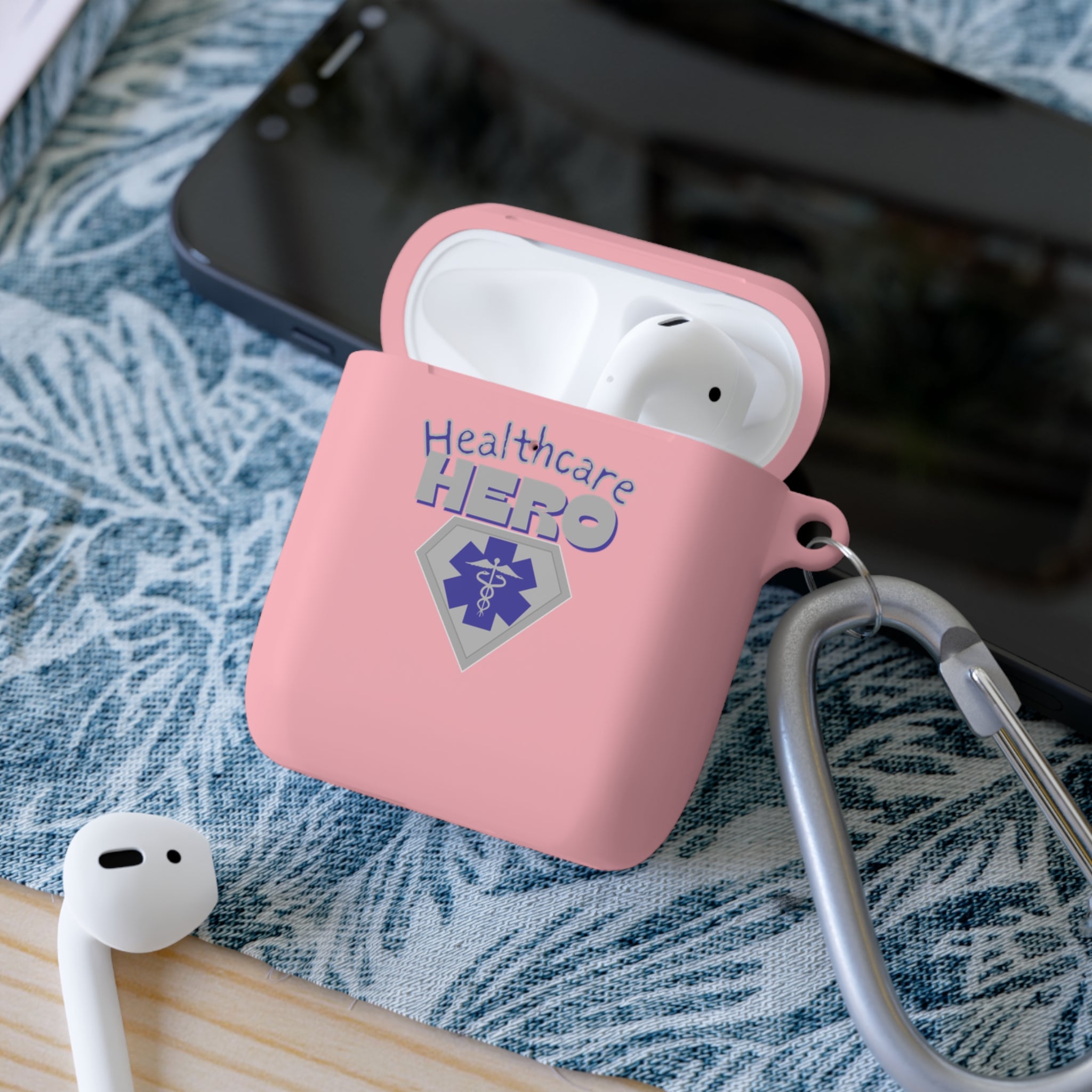 Healthcare Hero AirPods/Pro Case Cover(Blue|Grey)|Medical Staff Cover for AirPods|Airpod Case For First Responders|