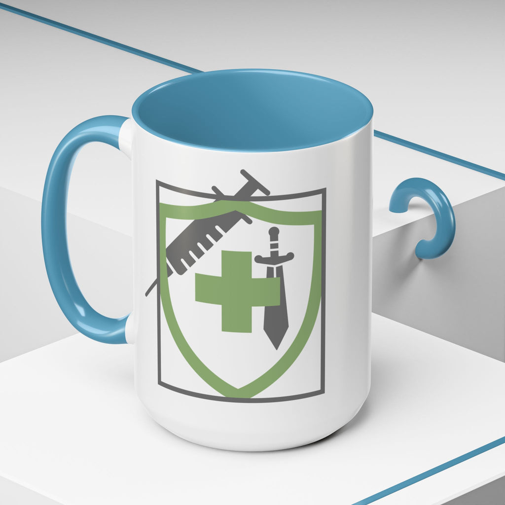 COVID Warrior Coffee Mug |Medical Staff Accent Mug 11/15 oz | Hospital Work Cup |
