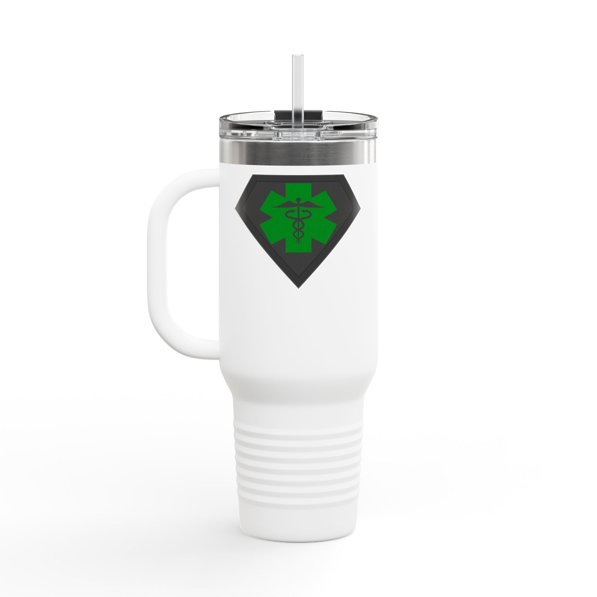 Healthcare Hero St. Patrick's Day 40oz Insulated Travel Mug| Travel Mug For Medical Workers | EMS Travel Mug | Healthcare Mug |