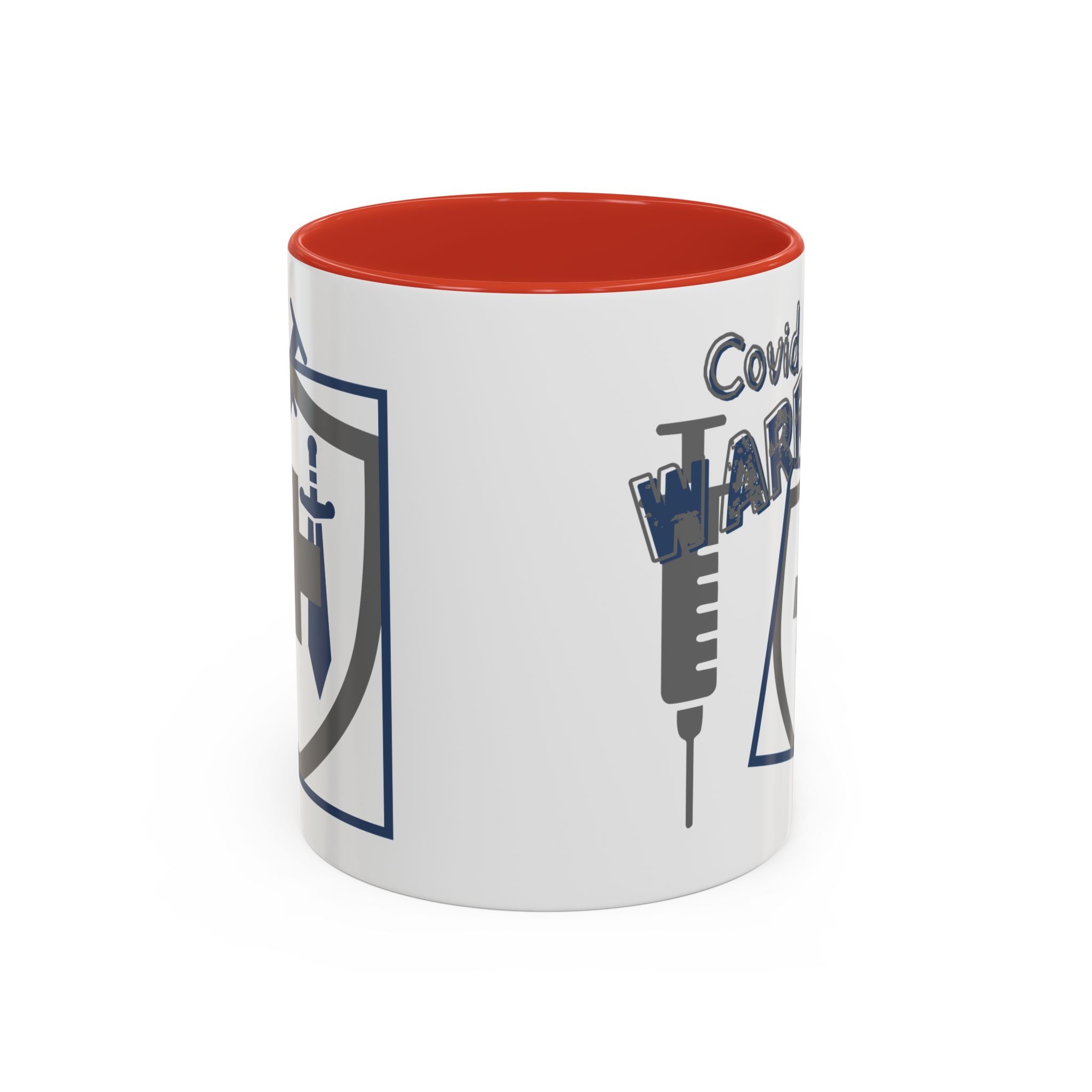 COVID Warrior Coffee Mug | Medical Staff Accent Mug 11/15oz | Work Cup For Frontline Workers |