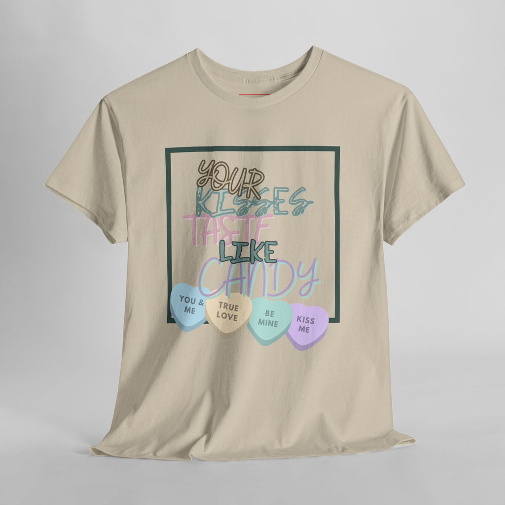 Candy Kisses Valentine's Day T Shirt | Heart T Shirt | Candy Heart Shirt | Valentines Tee