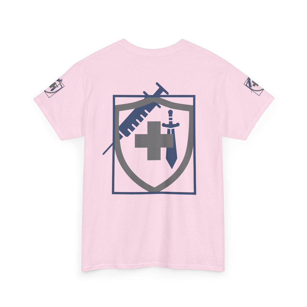 COVID Warrior Nurse & EMS T-Shirt(Blue|Grey) | Medical Staff Tribute Tee | EMS Casual Tee |