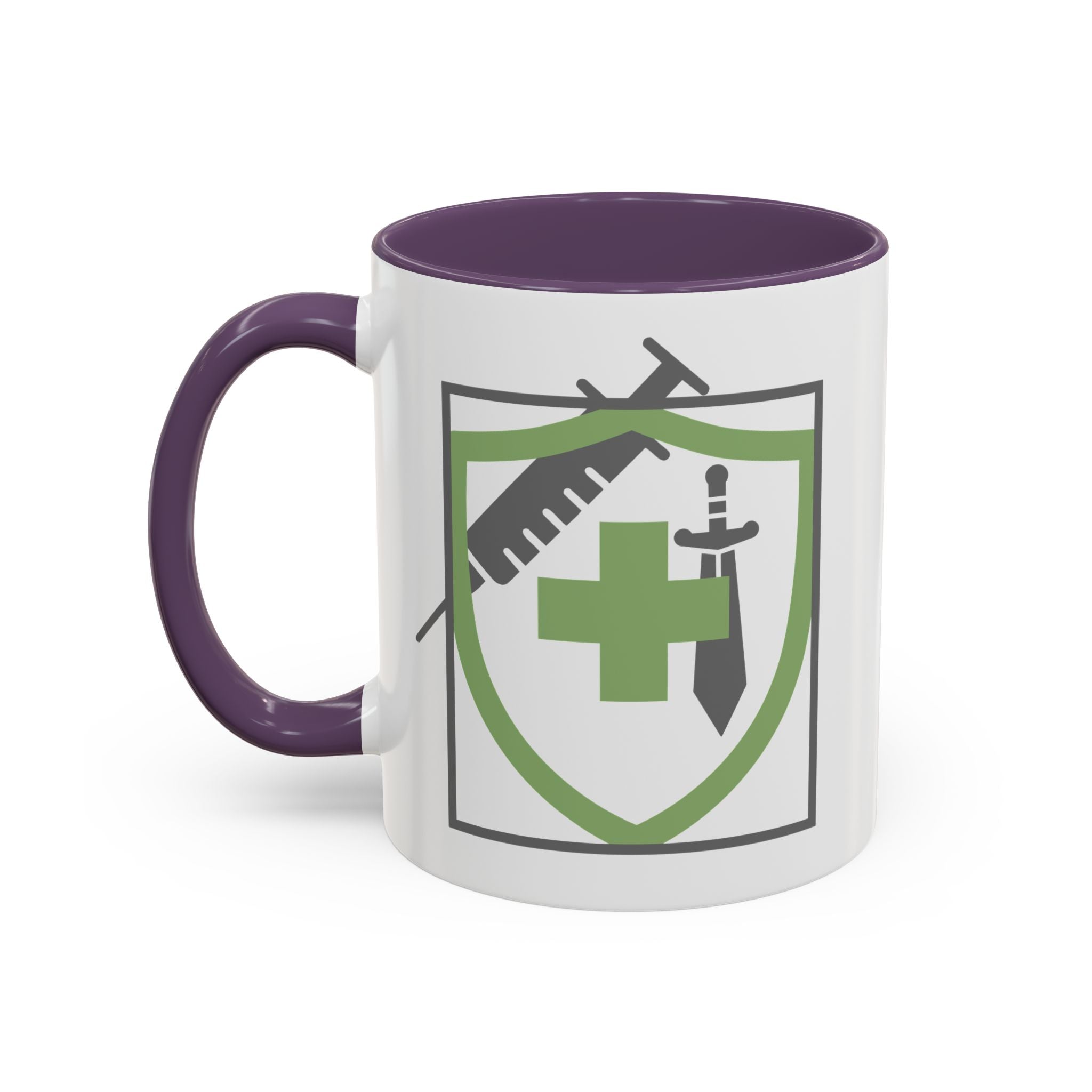 COVID Warrior Coffee Mug |Medical Staff Accent Mug 11/15 oz | Hospital Work Cup |