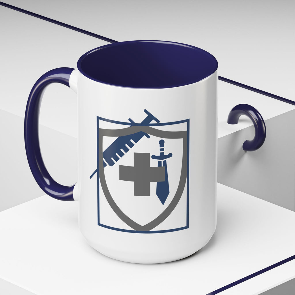 COVID Warrior Coffee Mug | Medical Staff Accent Mug 11/15oz | Work Cup For Frontline Workers |