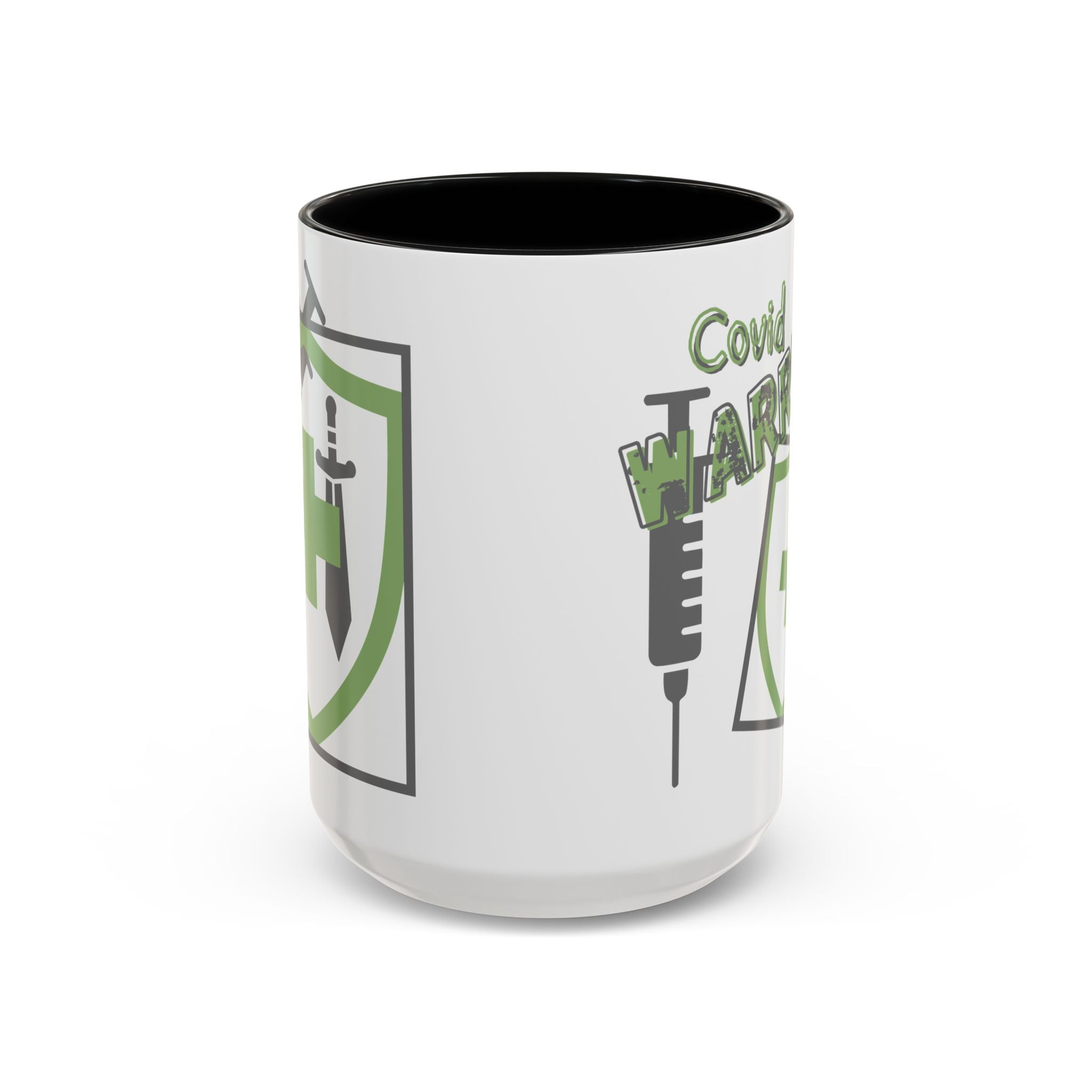 COVID Warrior Coffee Mug |Medical Staff Accent Mug 11/15 oz | Hospital Work Cup |