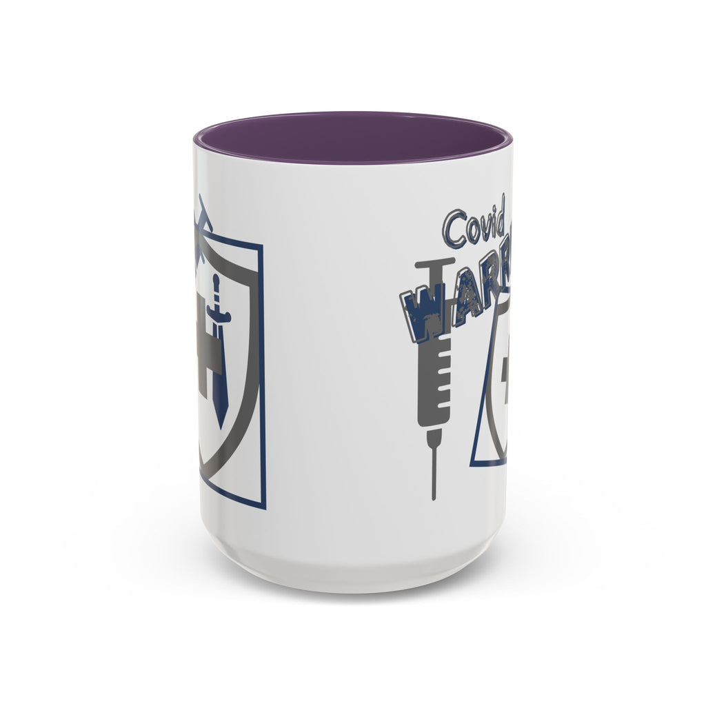 COVID Warrior Coffee Mug | Medical Staff Accent Mug 11/15oz | Work Cup For Frontline Workers |