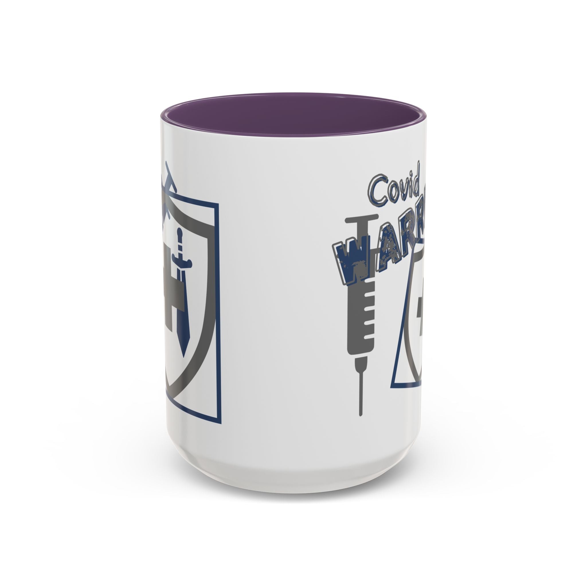 COVID Warrior Coffee Mug | Medical Staff Accent Mug 11/15oz | Work Cup For Frontline Workers |