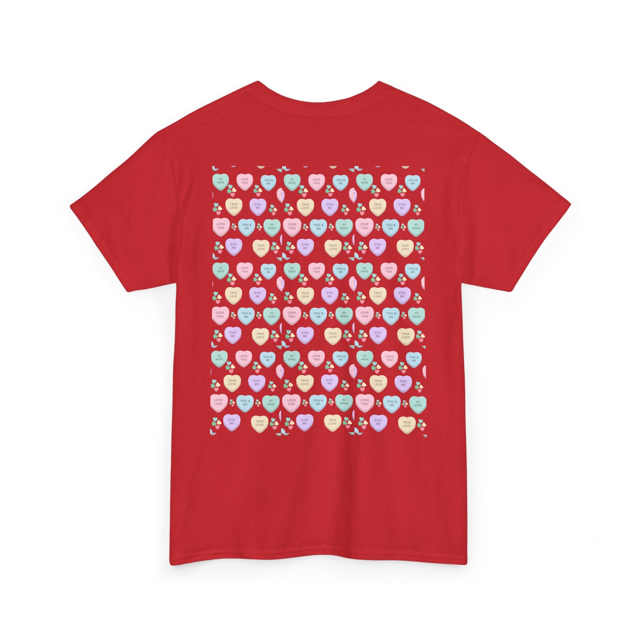 Candy Kisses Valentine's Day T Shirt | Heart T Shirt | Candy Heart Shirt | Valentines Tee
