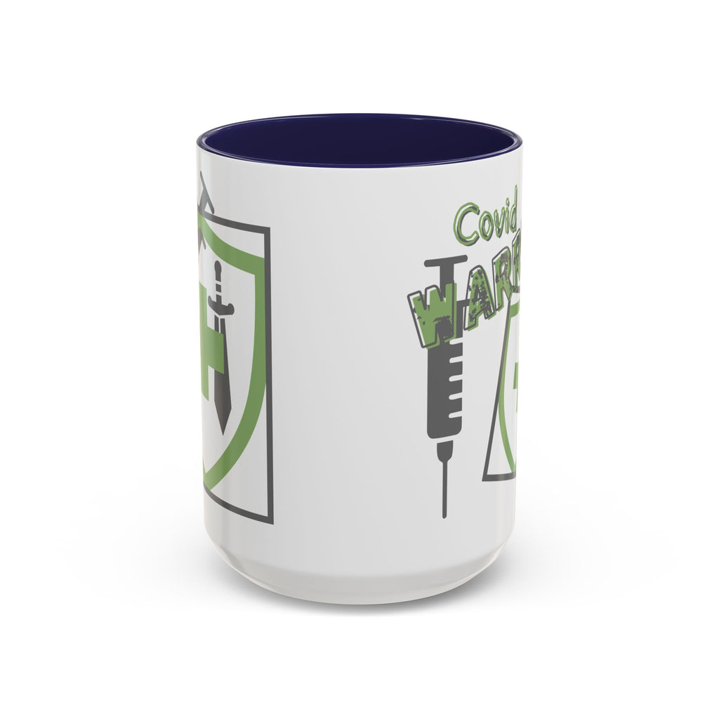COVID Warrior Coffee Mug |Medical Staff Accent Mug 11/15 oz | Hospital Work Cup |