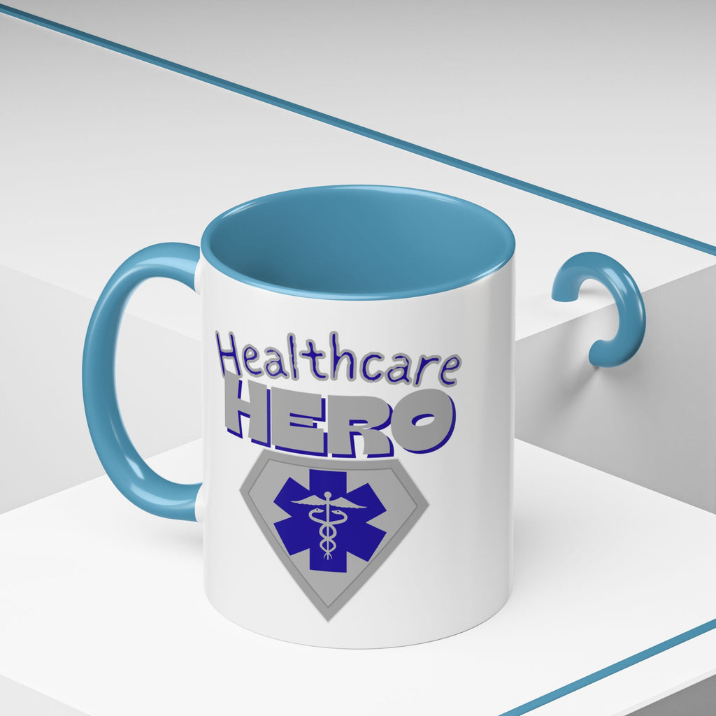 Healthcare Hero Coffee Mug | EMS Accent Mug (11/15oz)| Work Mug For Medical Workers|