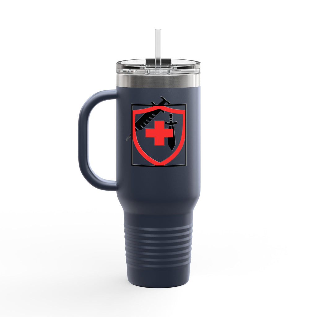 COVID Warrior Insulated Travel Mug | Travel Mug for Nurses | EMS Travel Tumbler |