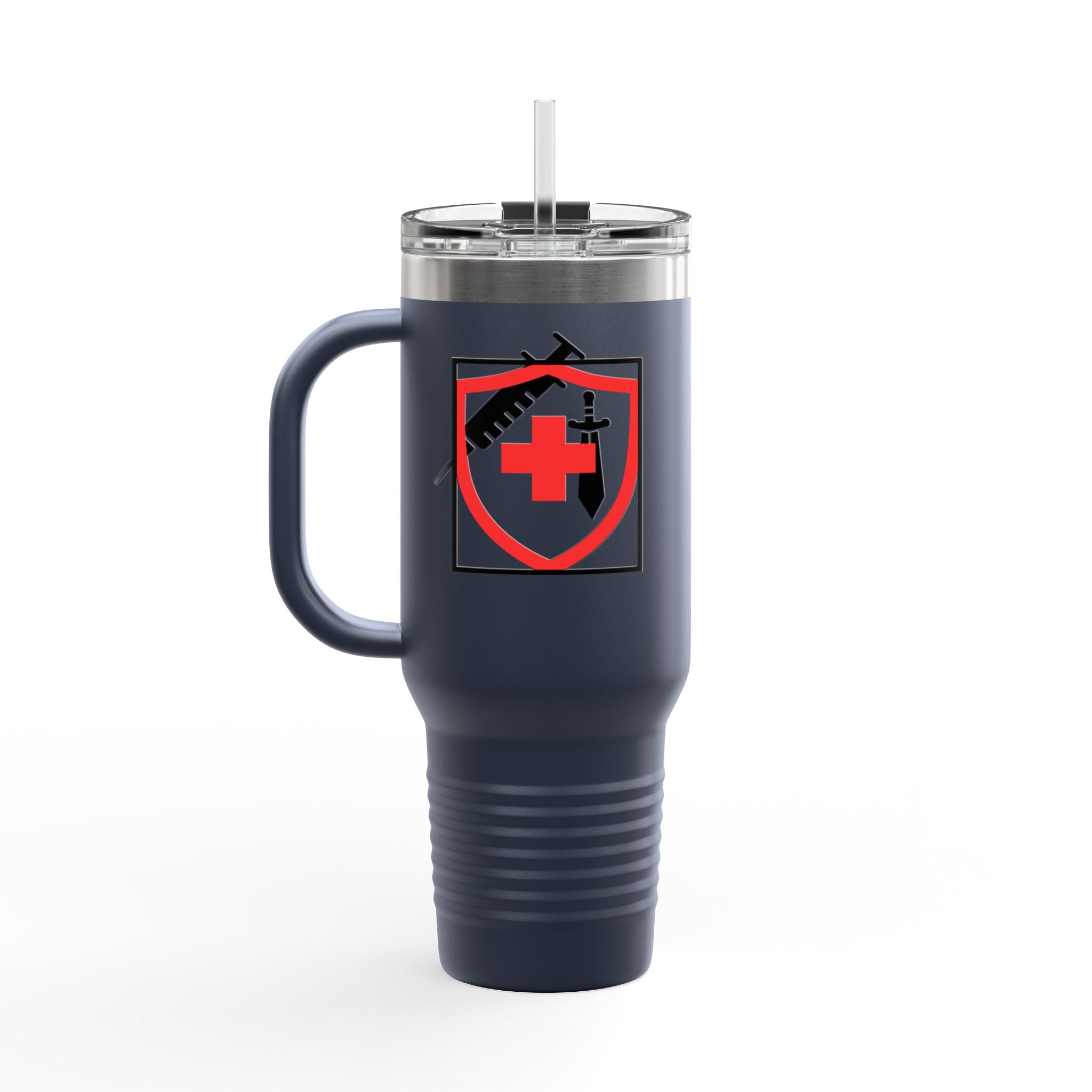 COVID Warrior Insulated Travel Mug | Travel Mug for Nurses | EMS Travel Tumbler |