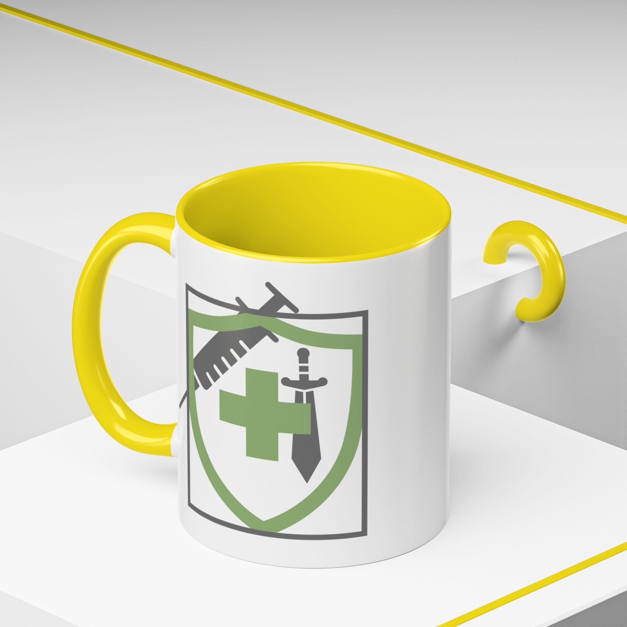 COVID Warrior Coffee Mug |Medical Staff Accent Mug 11/15 oz | Hospital Work Cup |