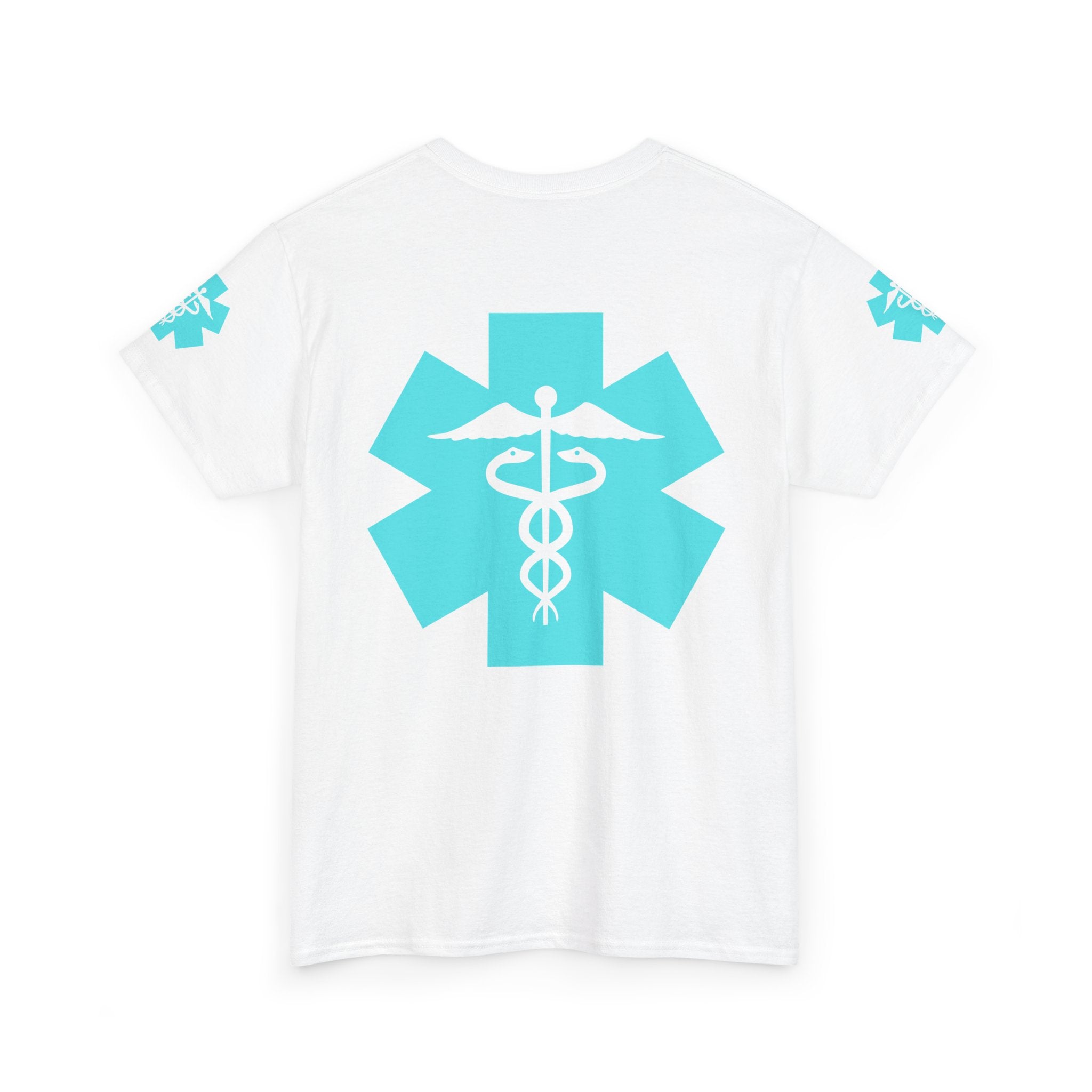 Foxxy Nurse Medical T‑Shirt(Light Blue)|Cute Medical for Nurses & Healthcare Staff| Cute Nursing Tee |