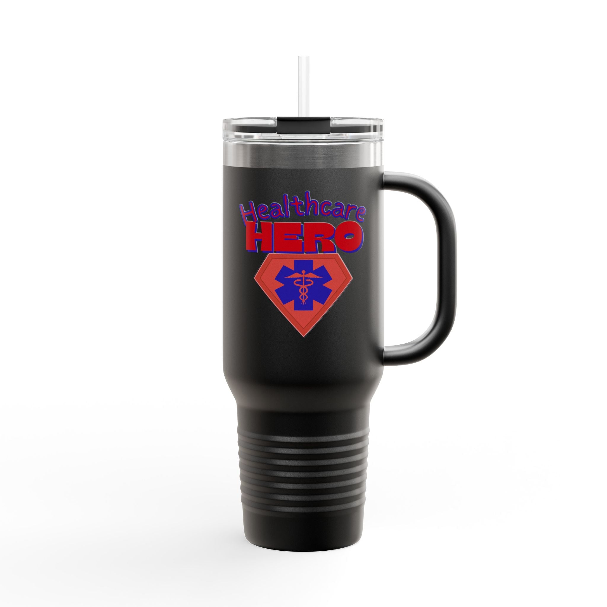 Healthcare Hero 40oz Insulated Travel Mug | Travel Mug For Medical Workers | EMS Travel Mug | Healthcare Mug |