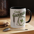 COVID Warrior Coffee Mug |Medical Staff Accent Mug 11/15 oz | Hospital Work Cup |