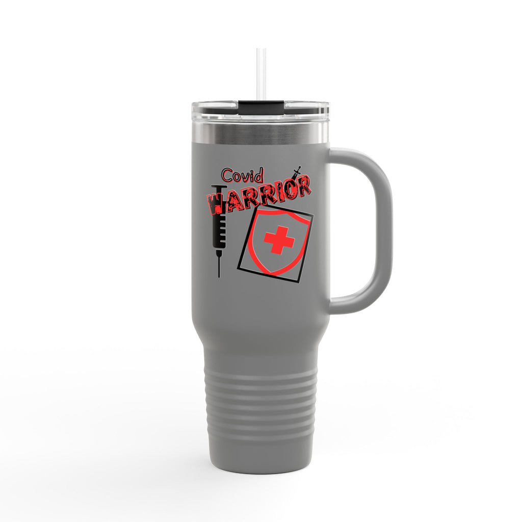 COVID Warrior Insulated Travel Mug | Travel Mug for Nurses | EMS Travel Tumbler |