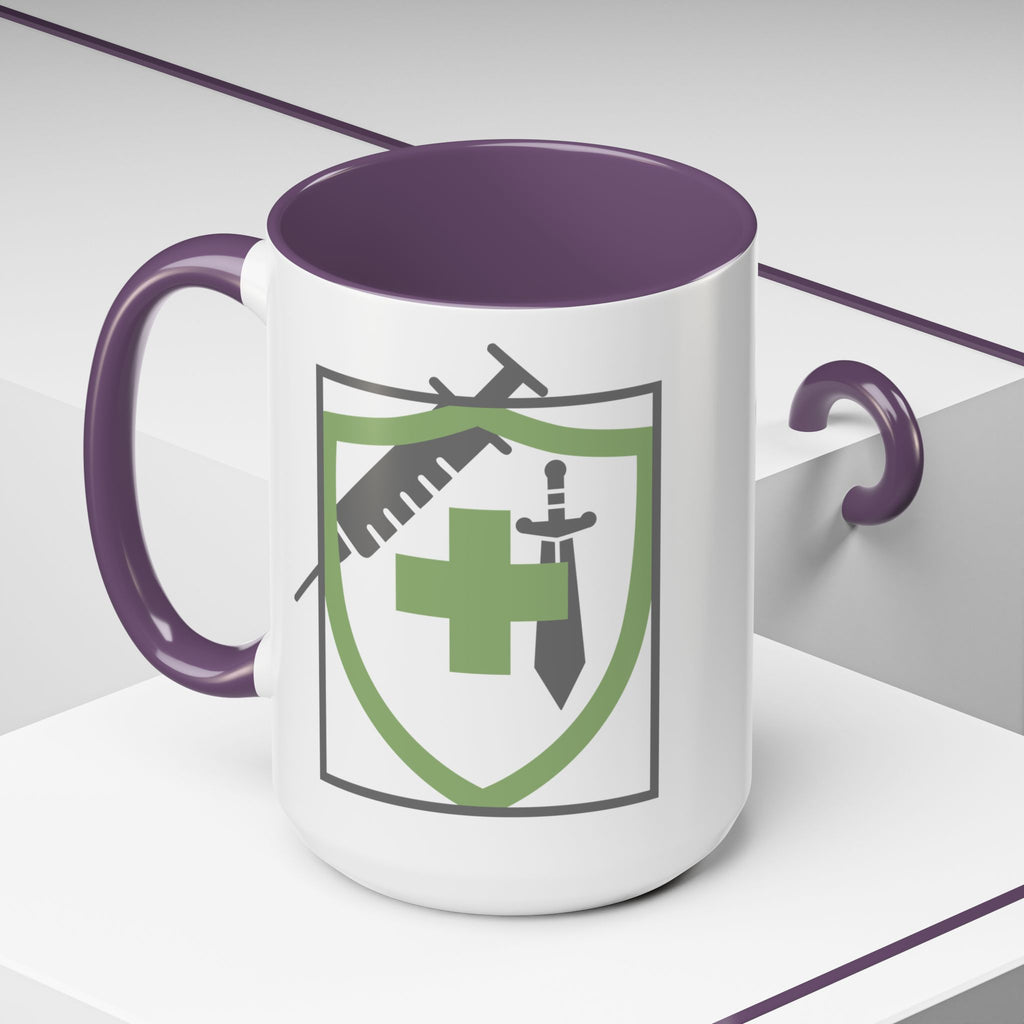 COVID Warrior Coffee Mug |Medical Staff Accent Mug 11/15 oz | Hospital Work Cup |