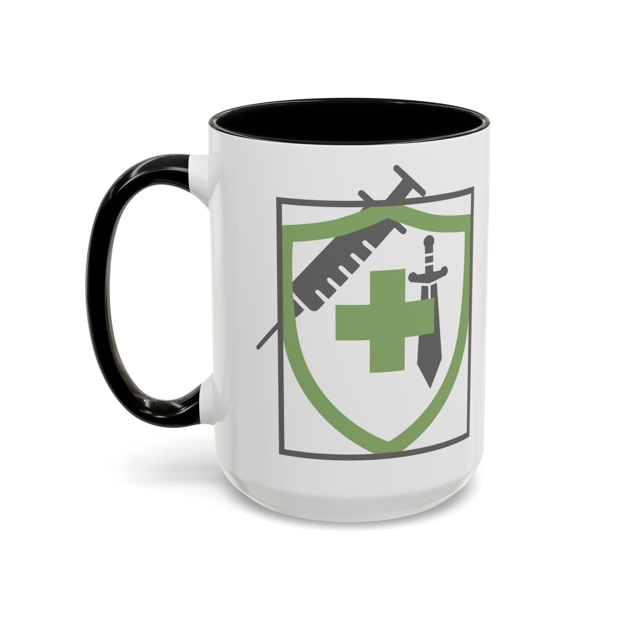 COVID Warrior Coffee Mug |Medical Staff Accent Mug 11/15 oz | Hospital Work Cup |